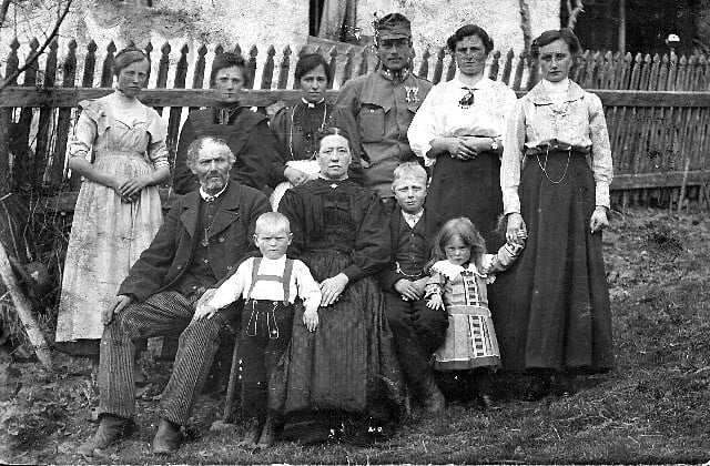 Familie Reider um 1916