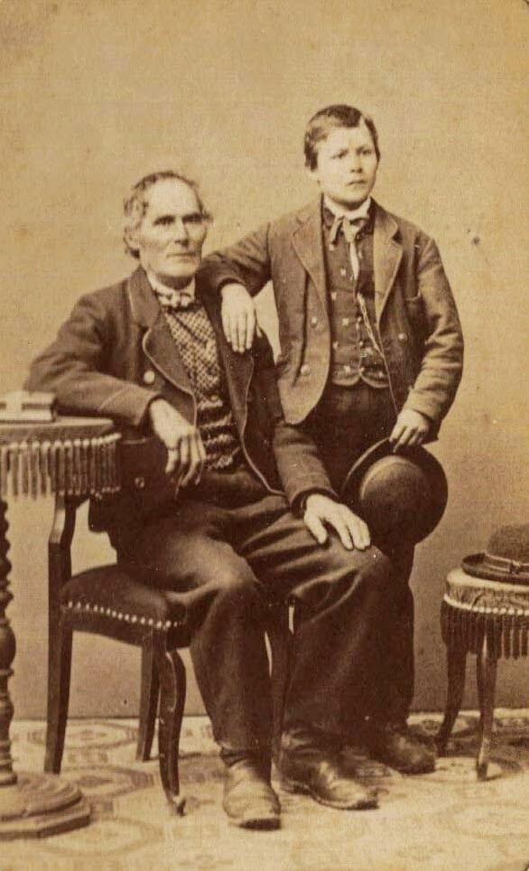 Leonhard Reider, geb. 1854 und 1905