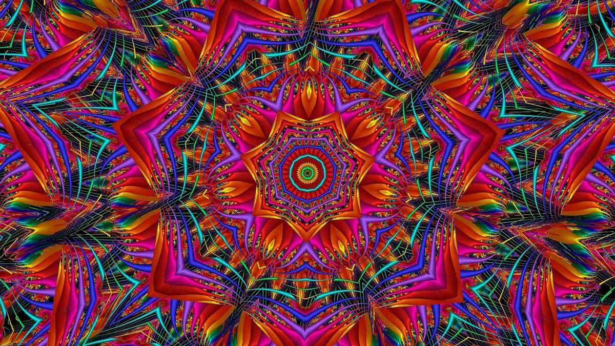 Kaleidoskop Muster